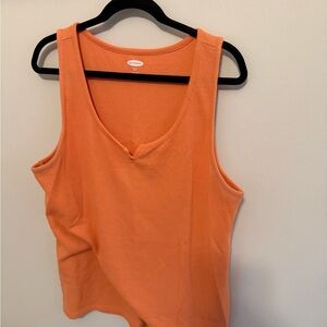 Old Navy Vibrant Orange Tank Top